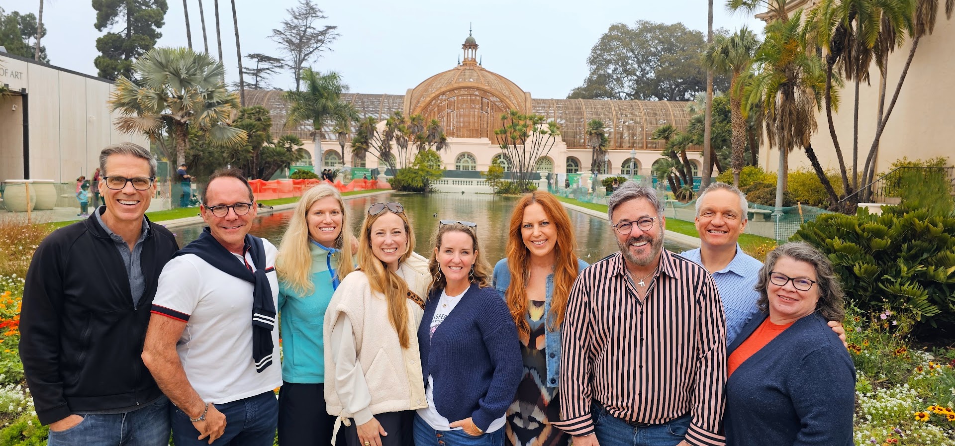 GPS members together at a live event in Balboa Park, San Diego
